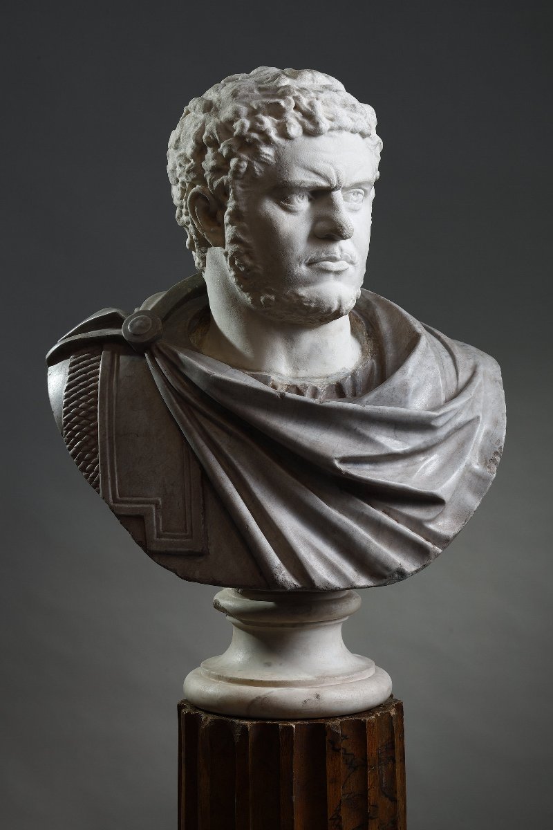 Marble Bust Of Emperor Caracalla-photo-6
