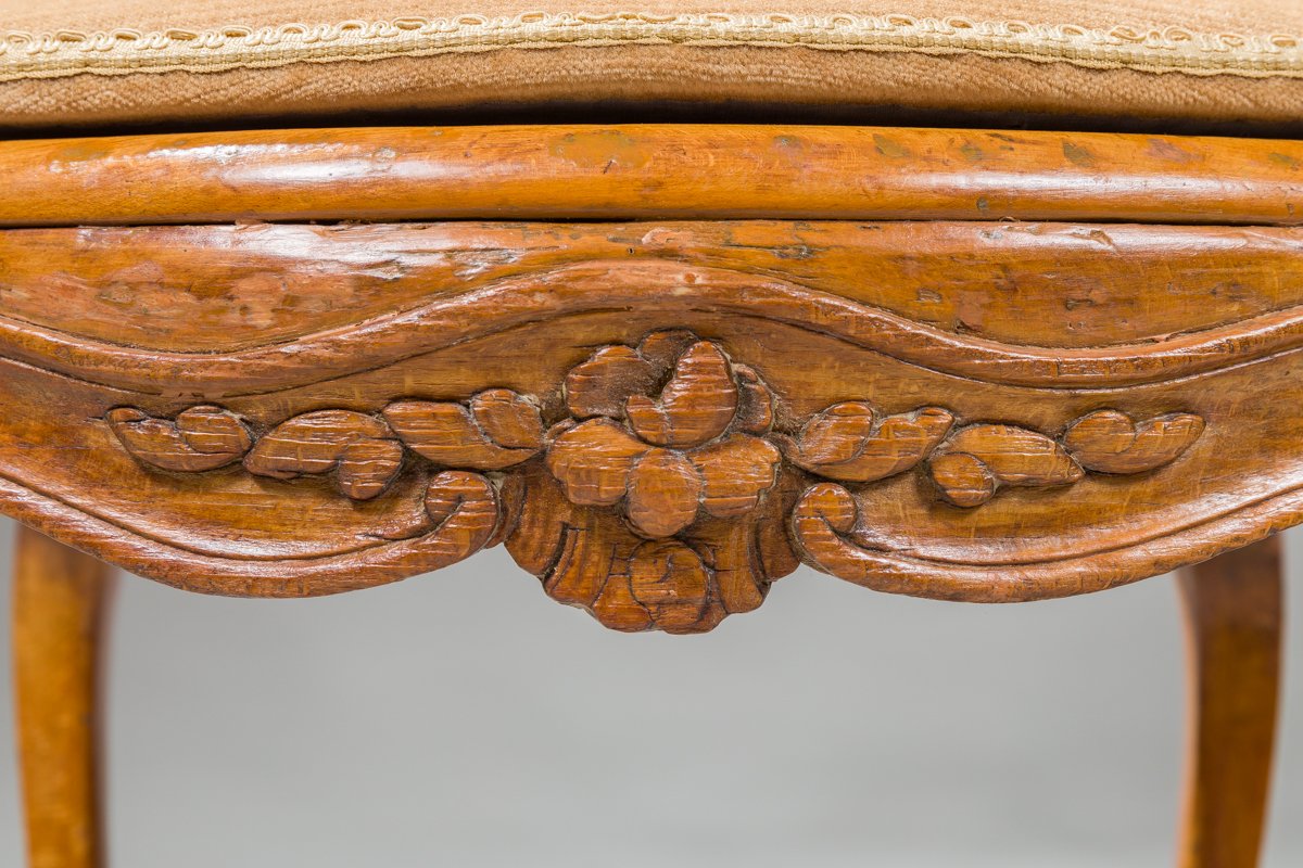Paire de fauteuils cannés, estampillés de Canot, époque L XV-photo-2