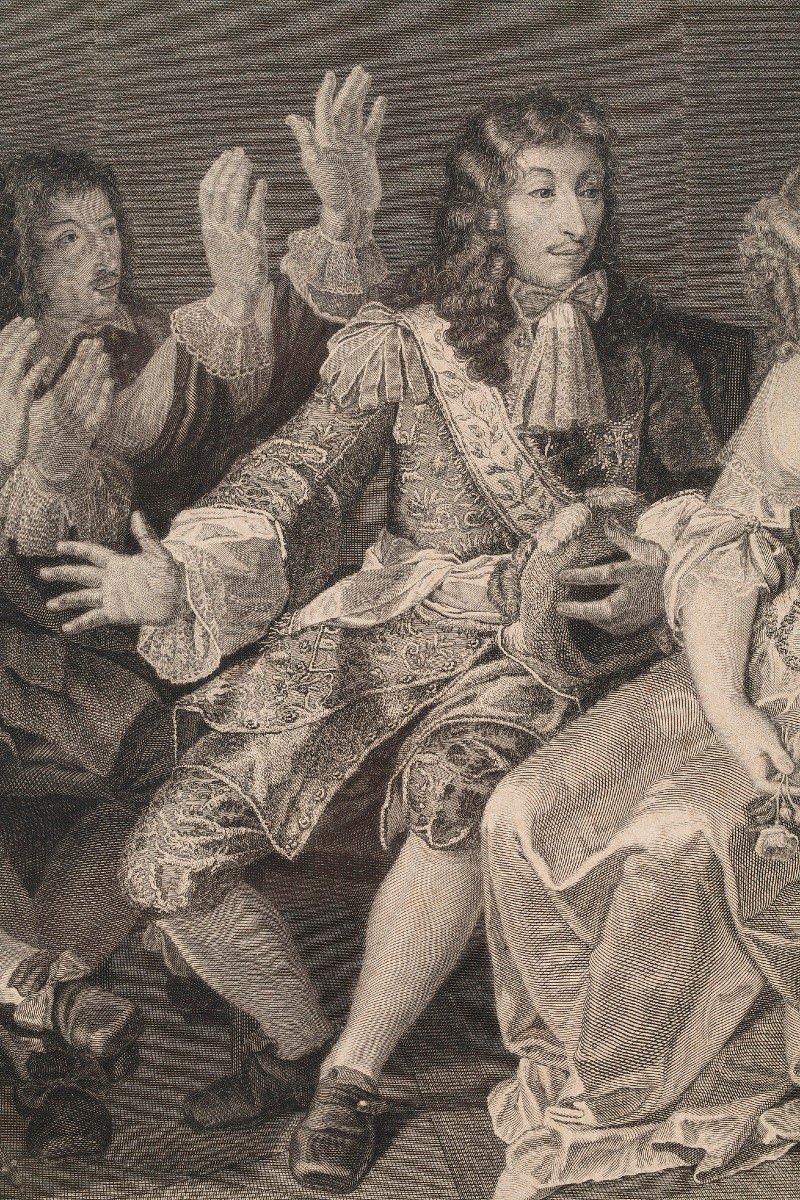 Molière Reading His Comedy Of Tartuffe At Ninon De Lenclos-photo-5