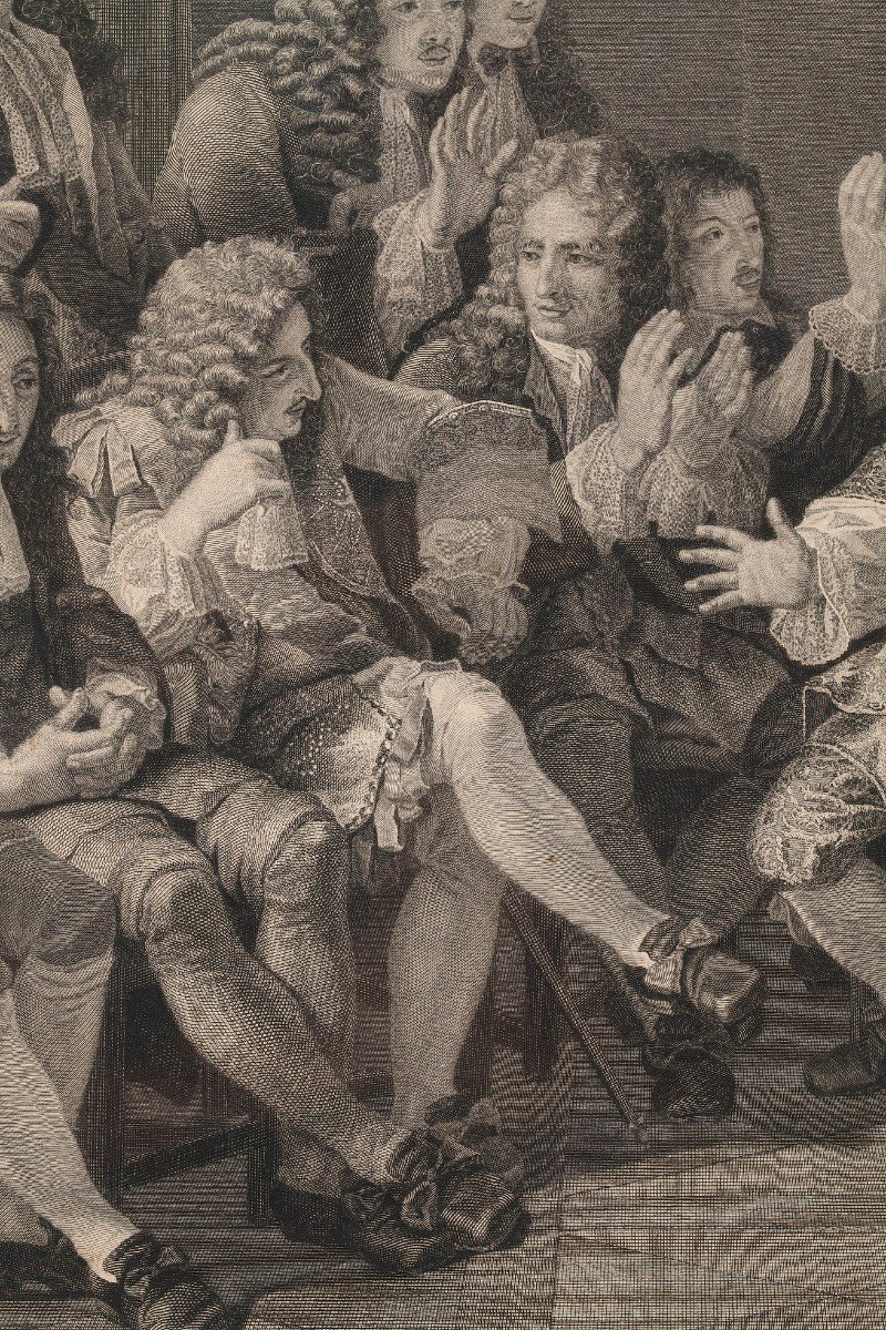 Molière Reading His Comedy Of Tartuffe At Ninon De Lenclos-photo-6