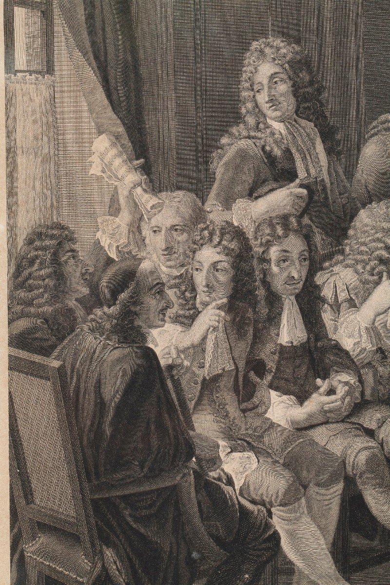 Molière Reading His Comedy Of Tartuffe At Ninon De Lenclos-photo-7