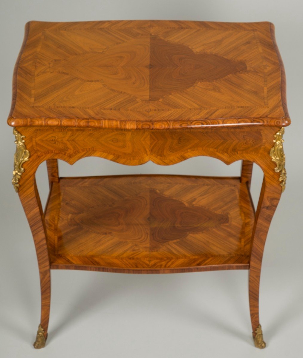 Small Louis XV Salon Table Attributed To Delaitre-photo-4