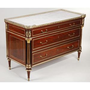 Rare Louis XVI Commode Attributed To Molitor