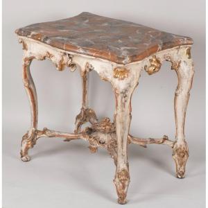 Table Console Allemande, Du Milieu Du XVIIIe Siècle