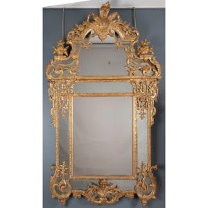 Large Regency Period Mirror With Parecloses