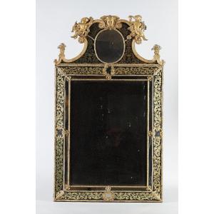 18th Century Swedish Mirror Attributed To Precht