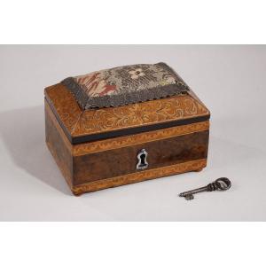 Small Sewing Box Attributed To Hache