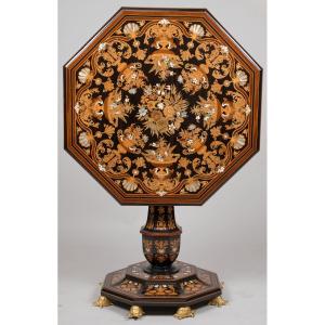 Pedestal Table Attributed To The Falcini Brothers