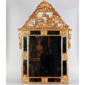 Regency Period Pedimented Mirror
