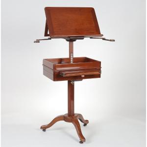 Canabas Mahogany Lectern Table