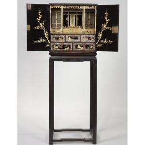 Petit cabinet Edo d'époque XVIIIe siècle