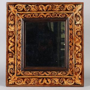 Petit miroir grenoblois, attribué à Thomas Hache Fin XVIIᵉ- début XVIIIᵉ siècle