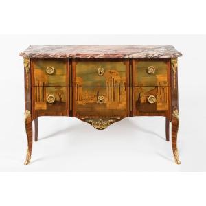 Transition Commode Attributed To Gilbert