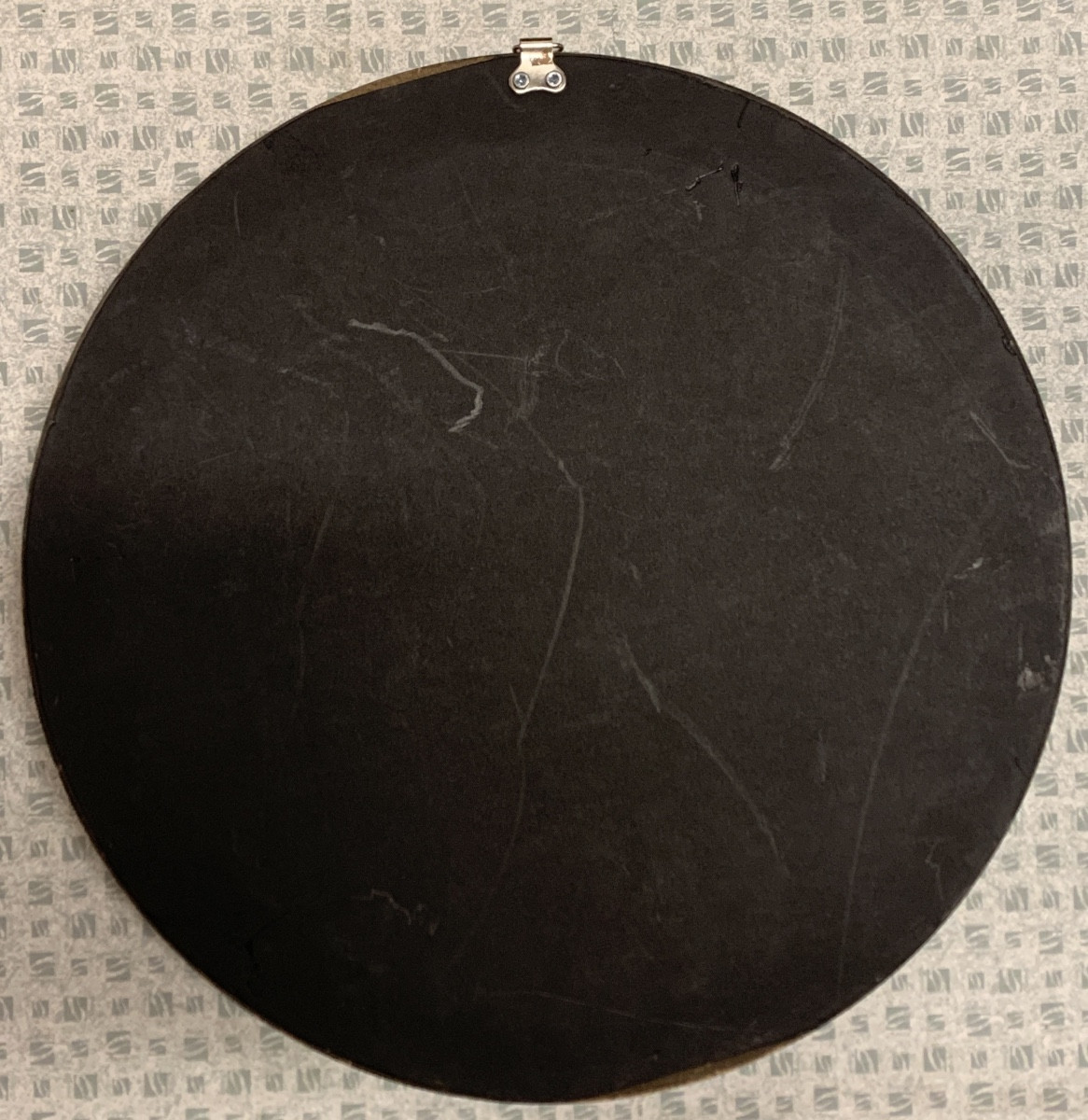 Portrait Of A Girl.oil On Canvas Round,32 Cm. French School,18th Century -photo-4