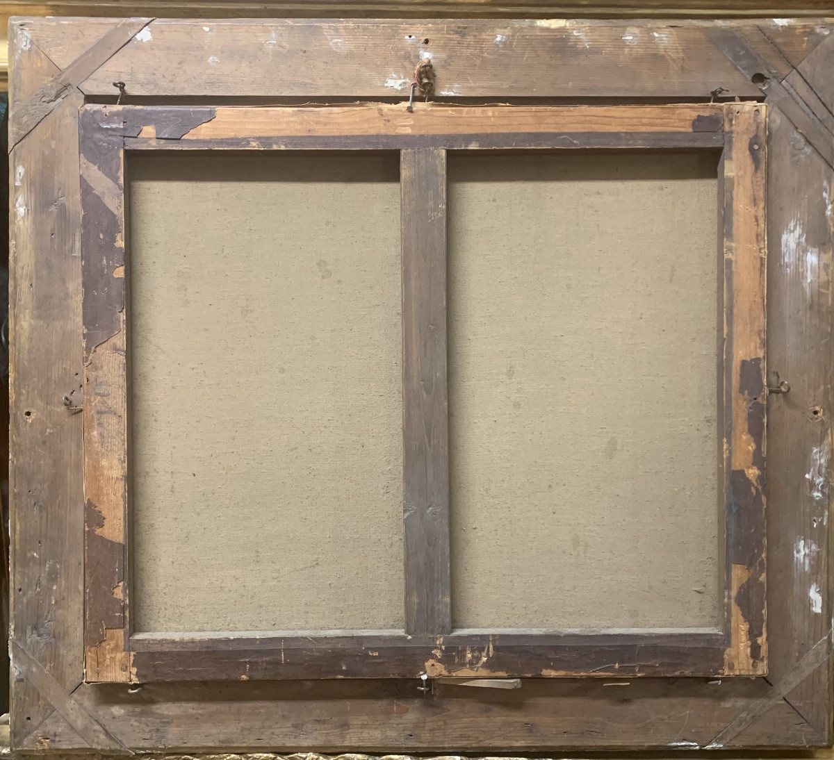 Coucher de soleil à Istanbul. Huile sur toile 55x46. Epoque fin XIX siècle.-photo-1