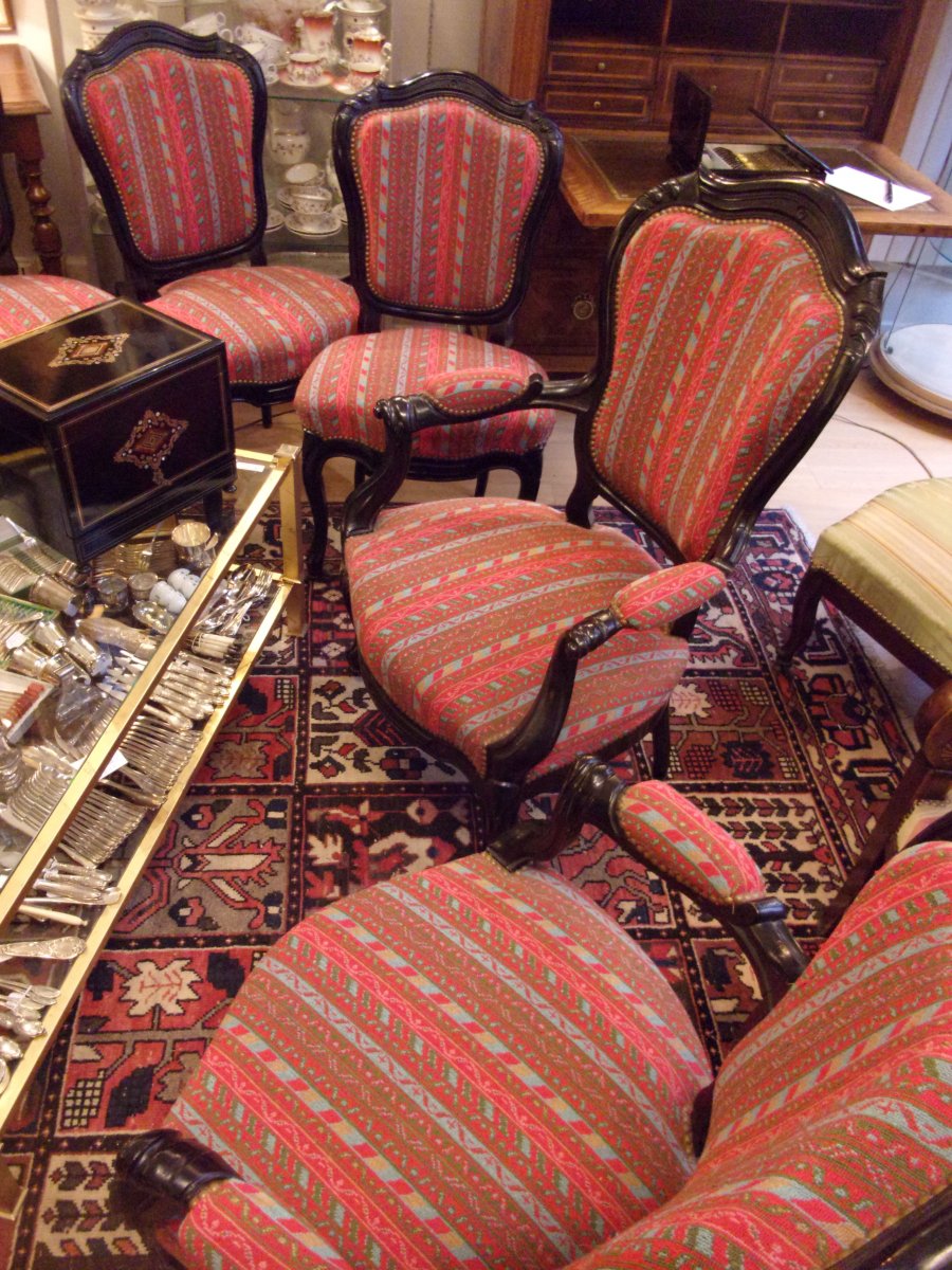 Living Room Furniture Napoleon III Period-photo-4