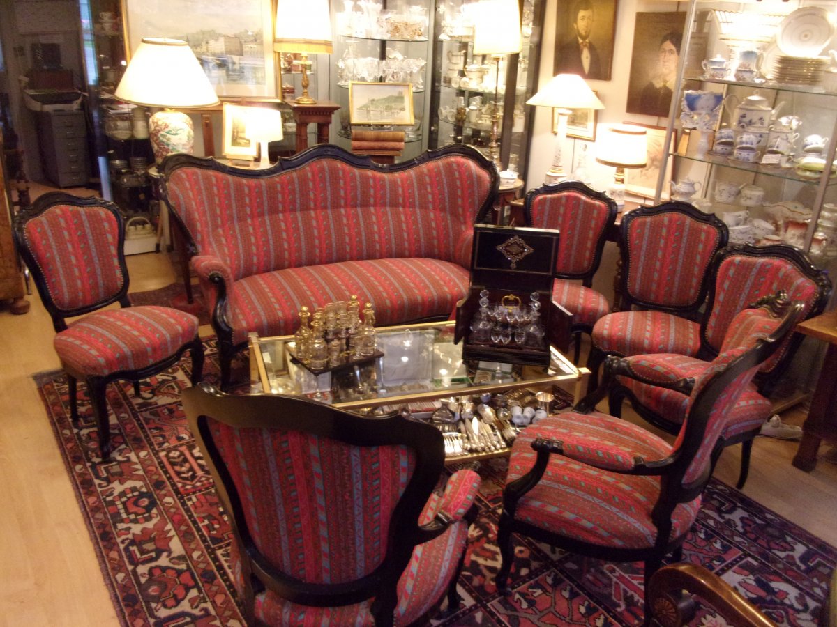 Living Room Furniture Napoleon III Period-photo-3