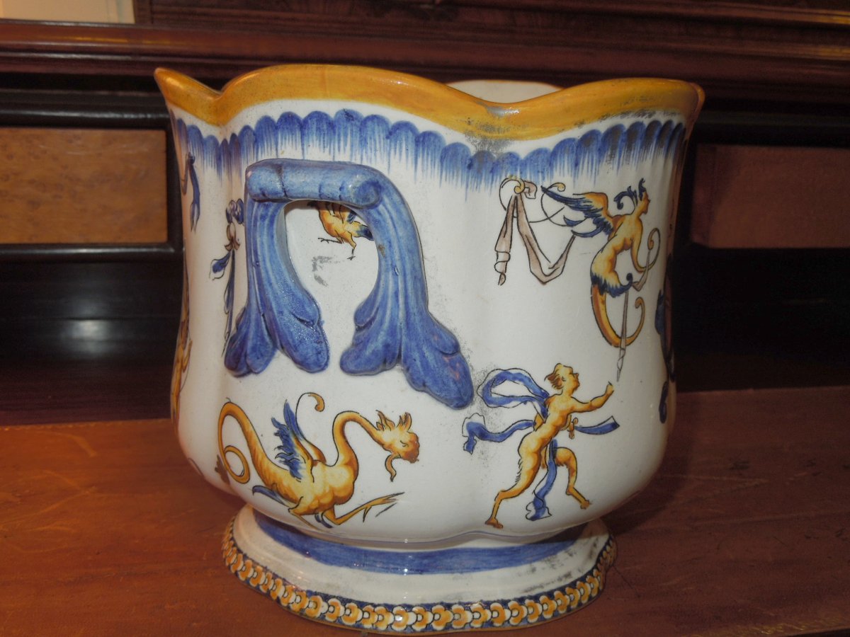 Faience De Gien Bottle Cooler-photo-2