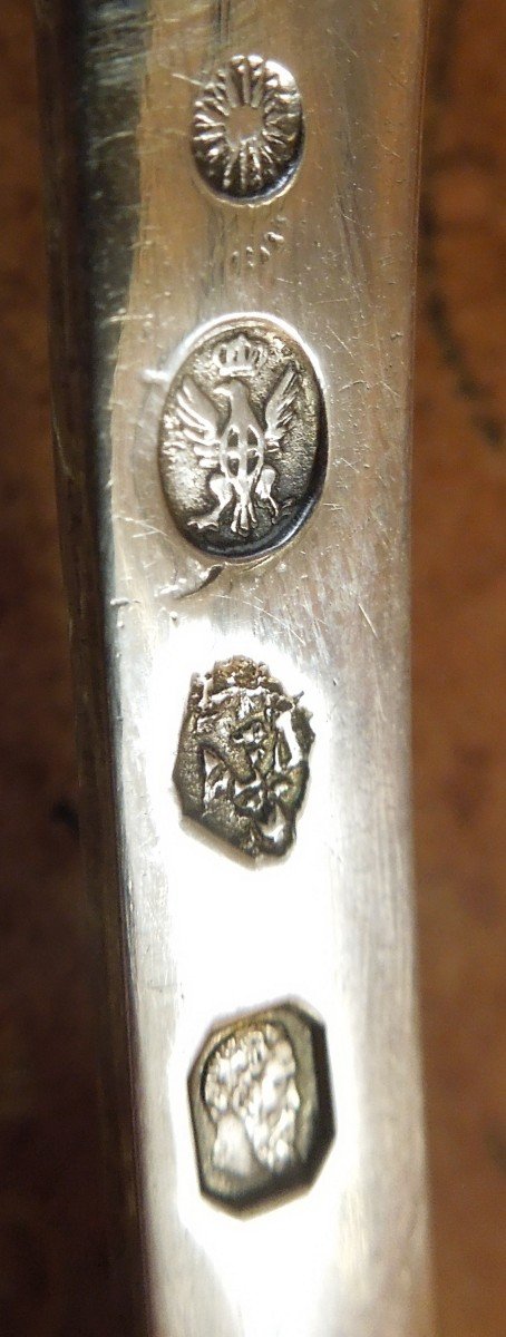 Spoon A Sprinkle Sterling Silver Germany 18 Eme-photo-1