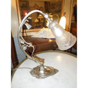 Lampe De Salon Epoque Art Deco Attibuée A Muller