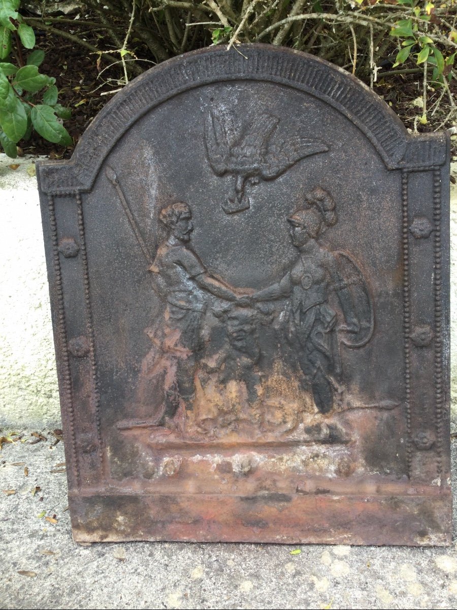 Empire Period Fireplace Plate