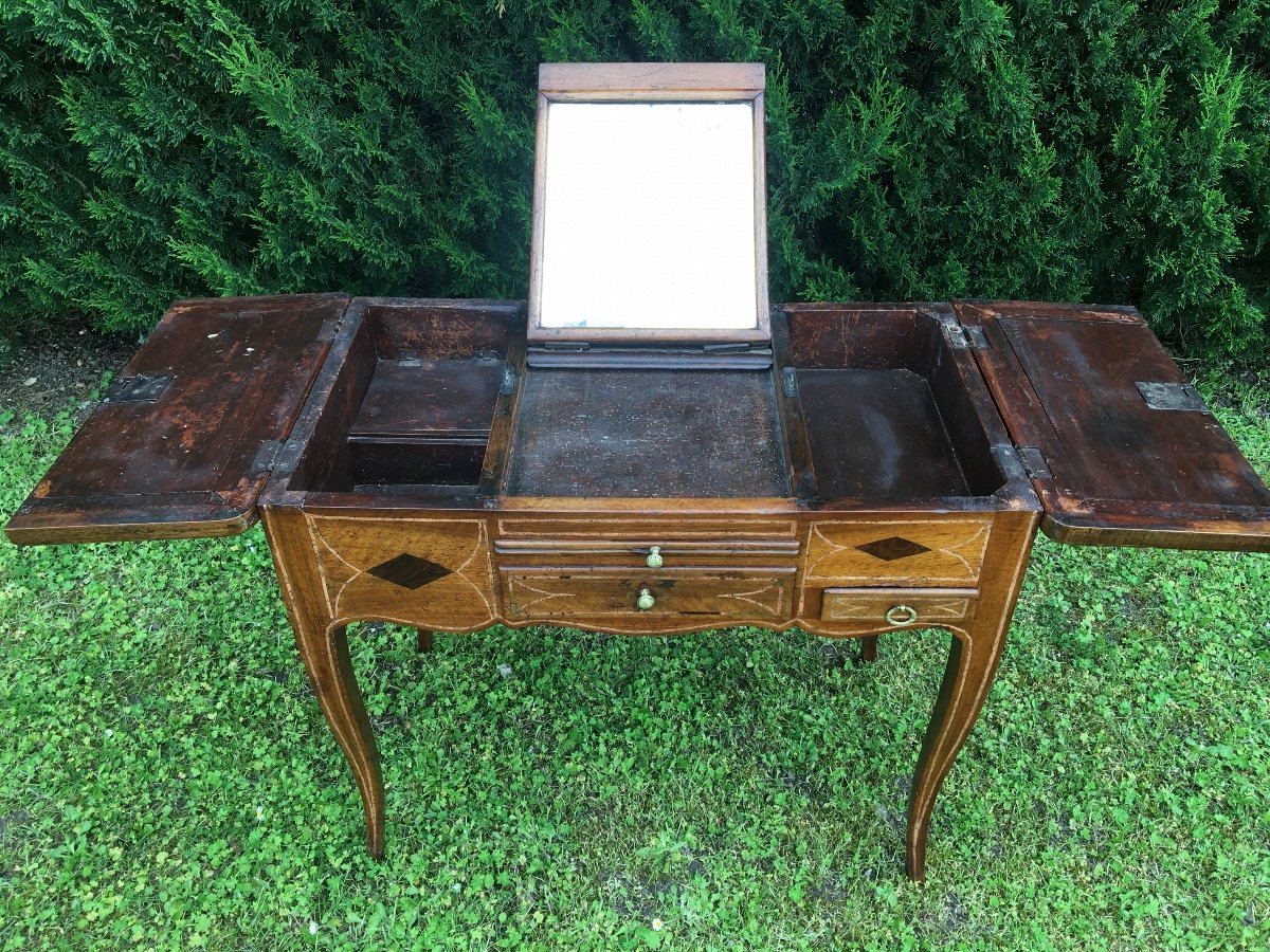 Louis XV Dressing Table, 18th Century-photo-2