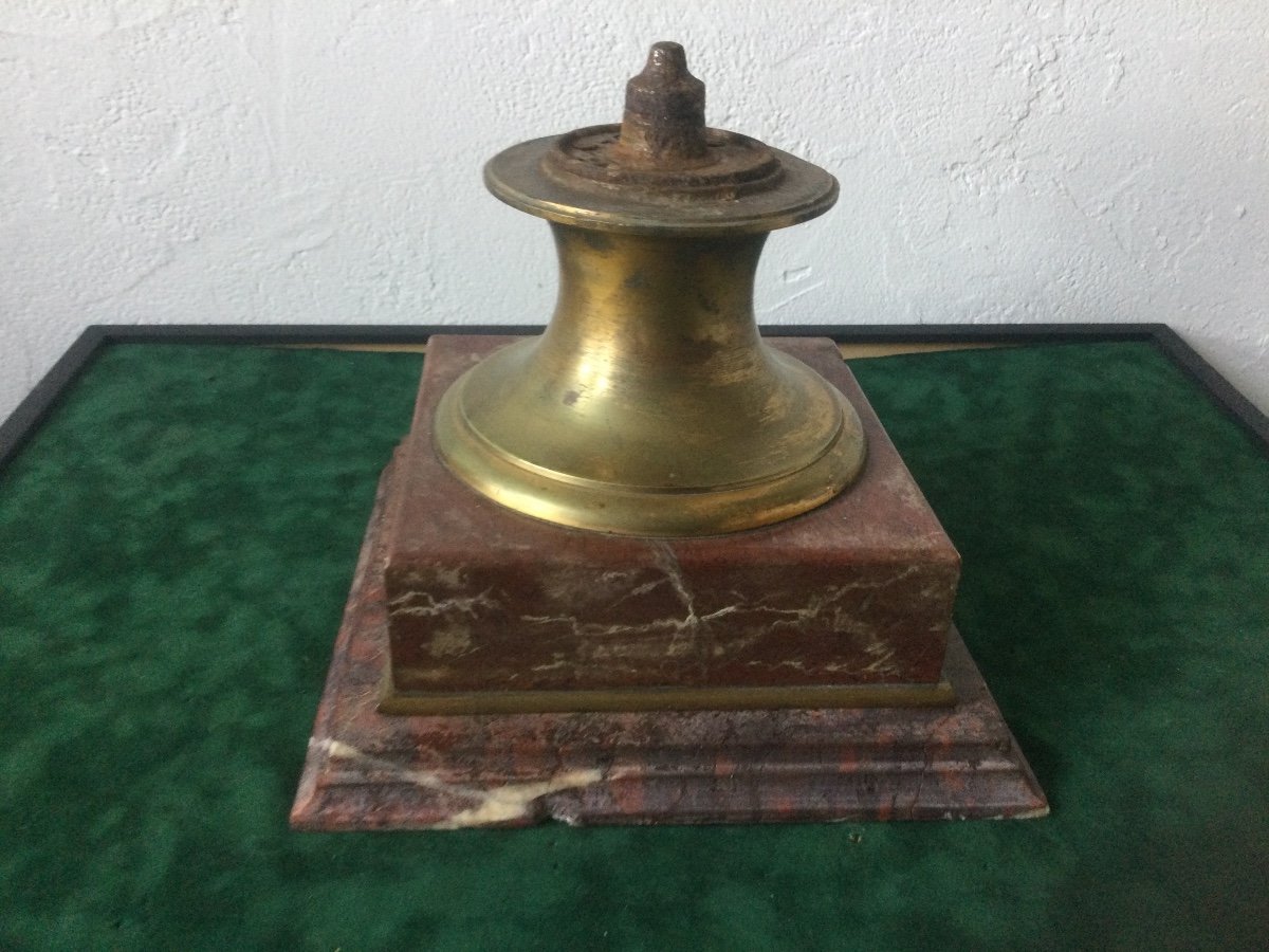 Bust Of Woman With Bird In Bronze Signed Carrier Belleuse-photo-2