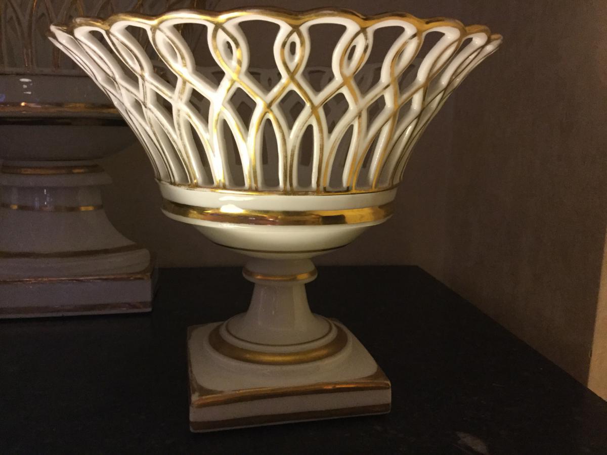 Suite Three Cups Porcelain Ajourée Louis Philippe-photo-4