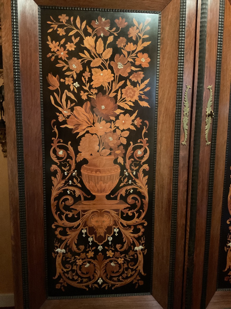 Armoire style Louis XIV de Charles Hunsinger et Charles Wagner-photo-2