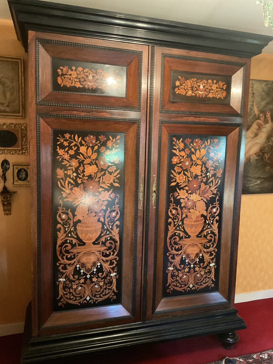 Armoire style Louis XIV de Charles Hunsinger et Charles Wagner