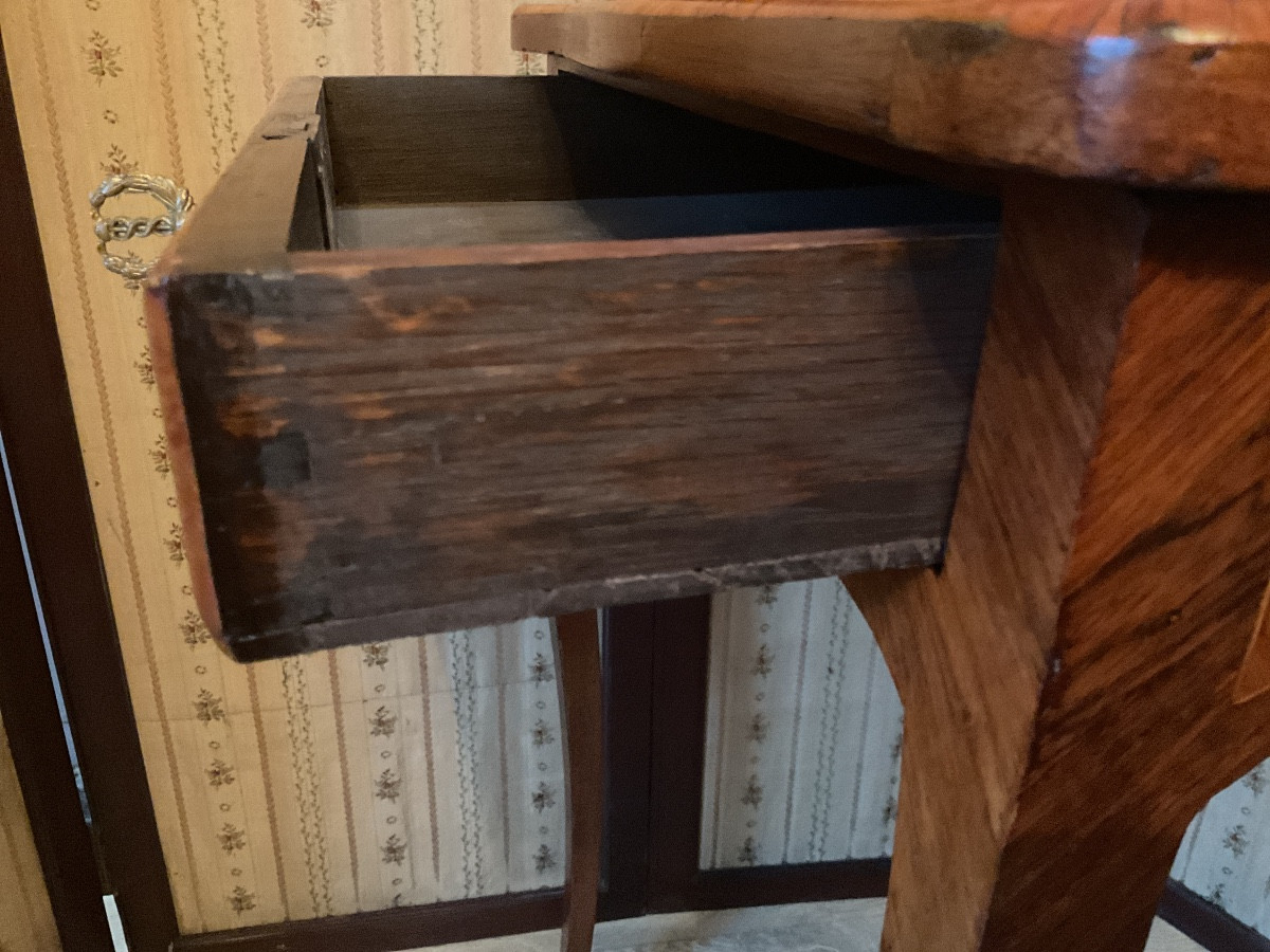 Small Louis XV Period Marquetry Table -photo-5