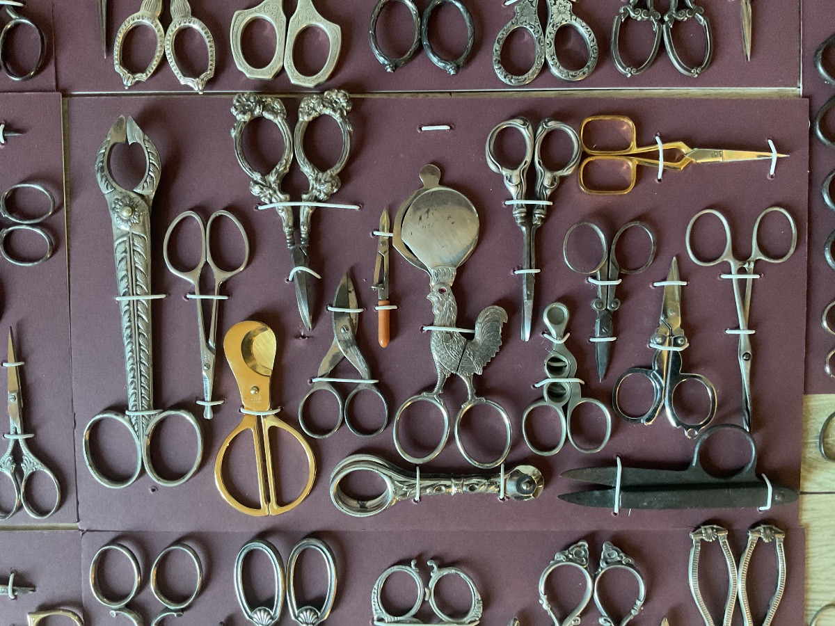 Belle collection de 146 ciseaux -photo-5