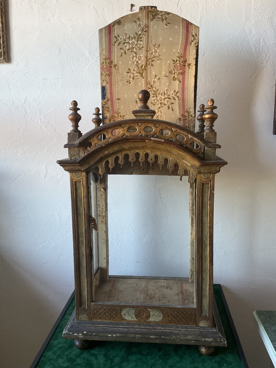 18th-century Italian-made Reliquary Display Case -photo-2