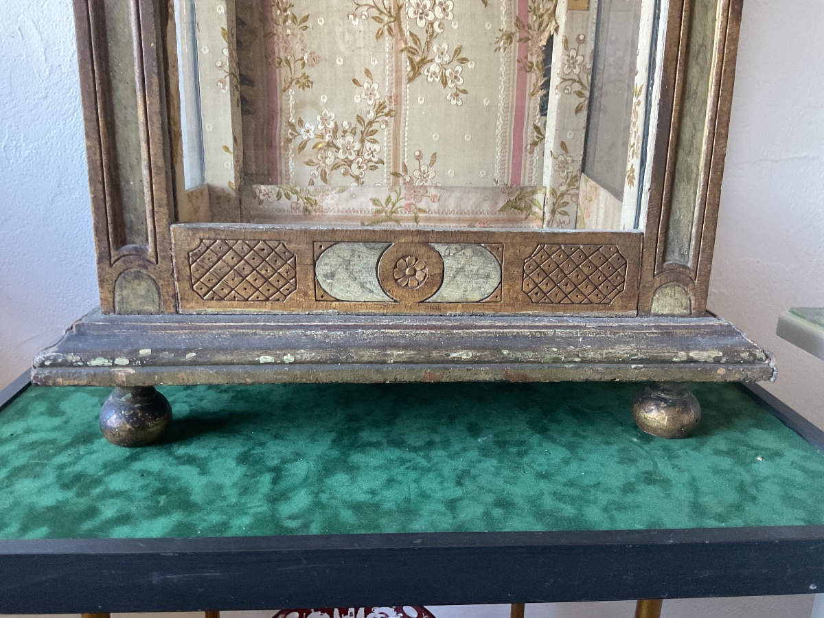 18th-century Italian-made Reliquary Display Case -photo-3