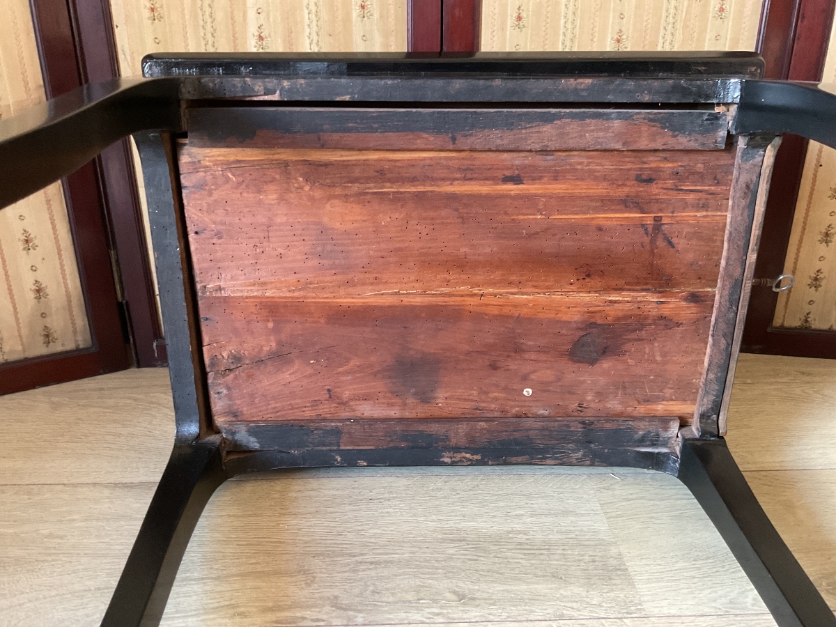 Small Louis XV-style Cabaret Table -photo-2