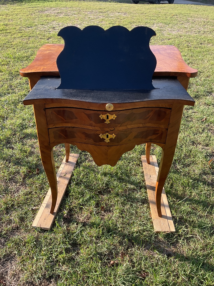 Small Swiss Smoothing Chest From The Bern Region, 18th Century-photo-2