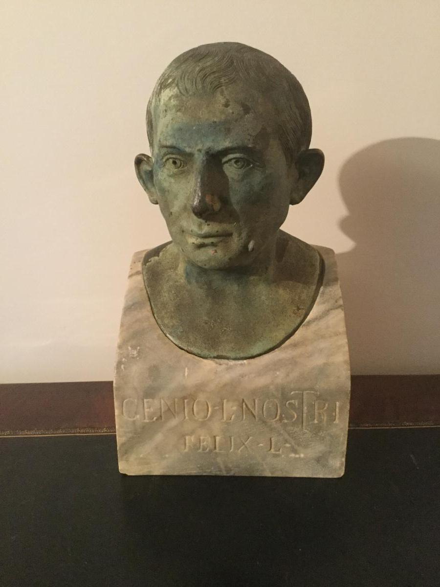 Cenio Nostri By Lucius Caecilius Jucundus Signed Chiurazzi