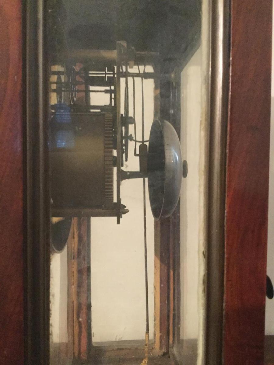 Pendulum Cage Signed Litot In Paris Early XIXth-photo-3