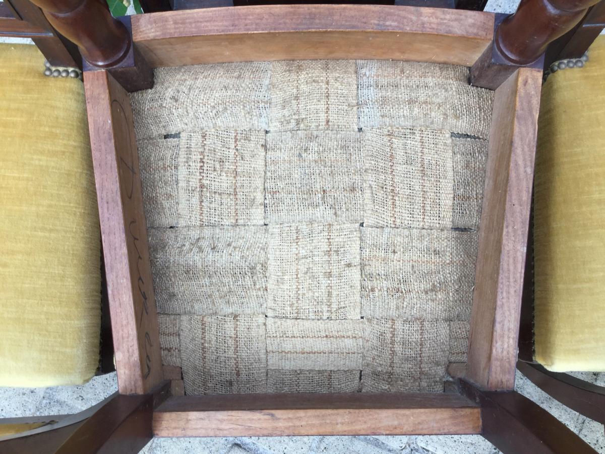 Six Mahogany Model Chairs Attributed To Jacob-photo-2