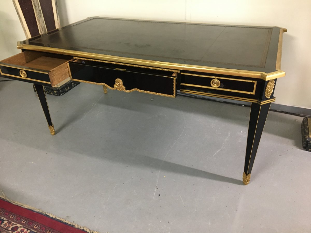 Large Louisxvi Style Desk Martin Carlin Model-photo-2