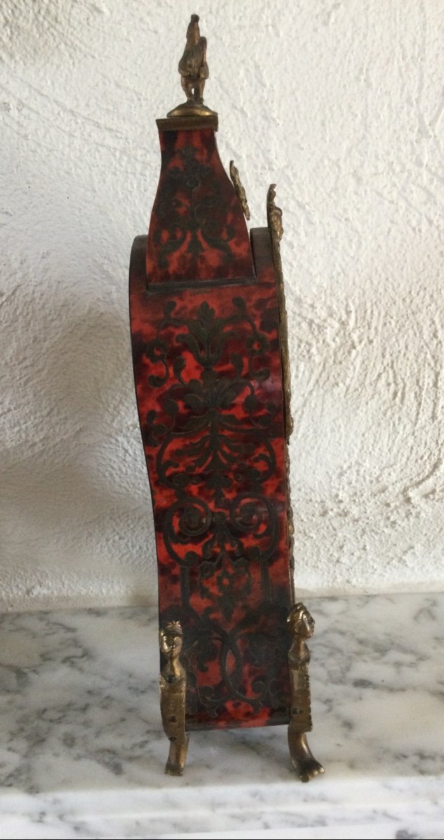 Watch Holder In The Shape Of A Cartel Marquetry Boulle Louis XV-photo-2