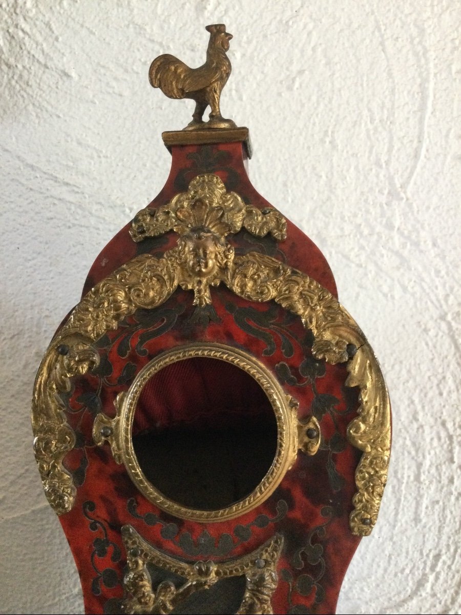 Watch Holder In The Shape Of A Cartel Marquetry Boulle Louis XV-photo-3