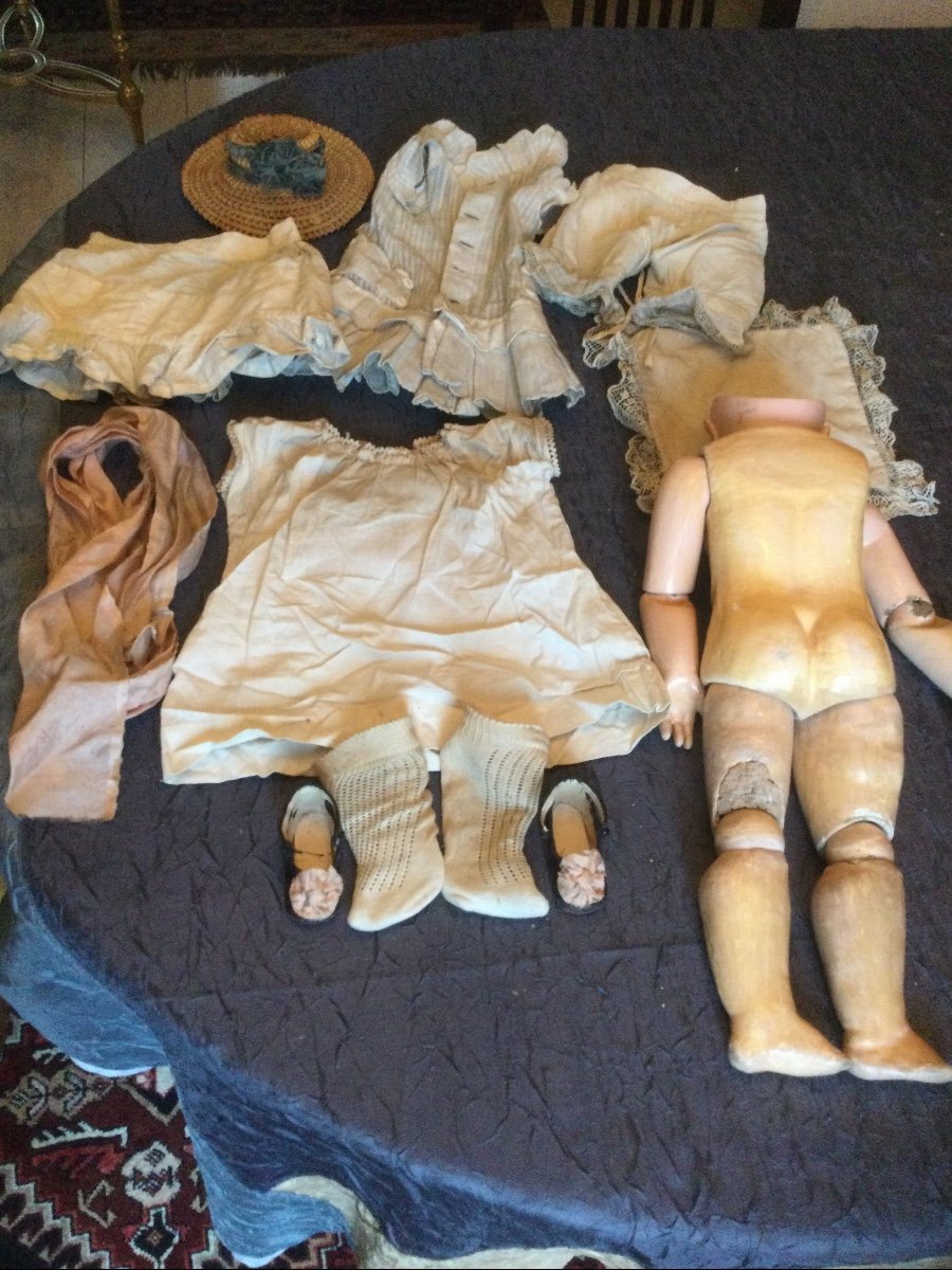 Twin Doll Size 8 Marked E8j Original Habit-photo-5
