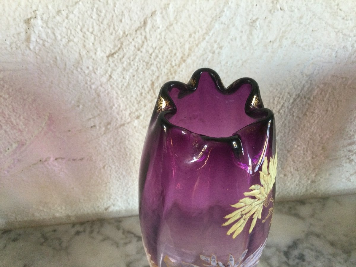 Legras Enameled Glass Vase?-photo-4