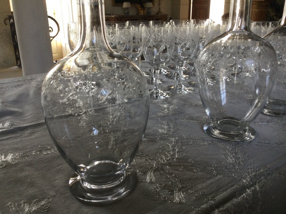 Service De Verres Baccarat Modèle Sévigné -photo-3