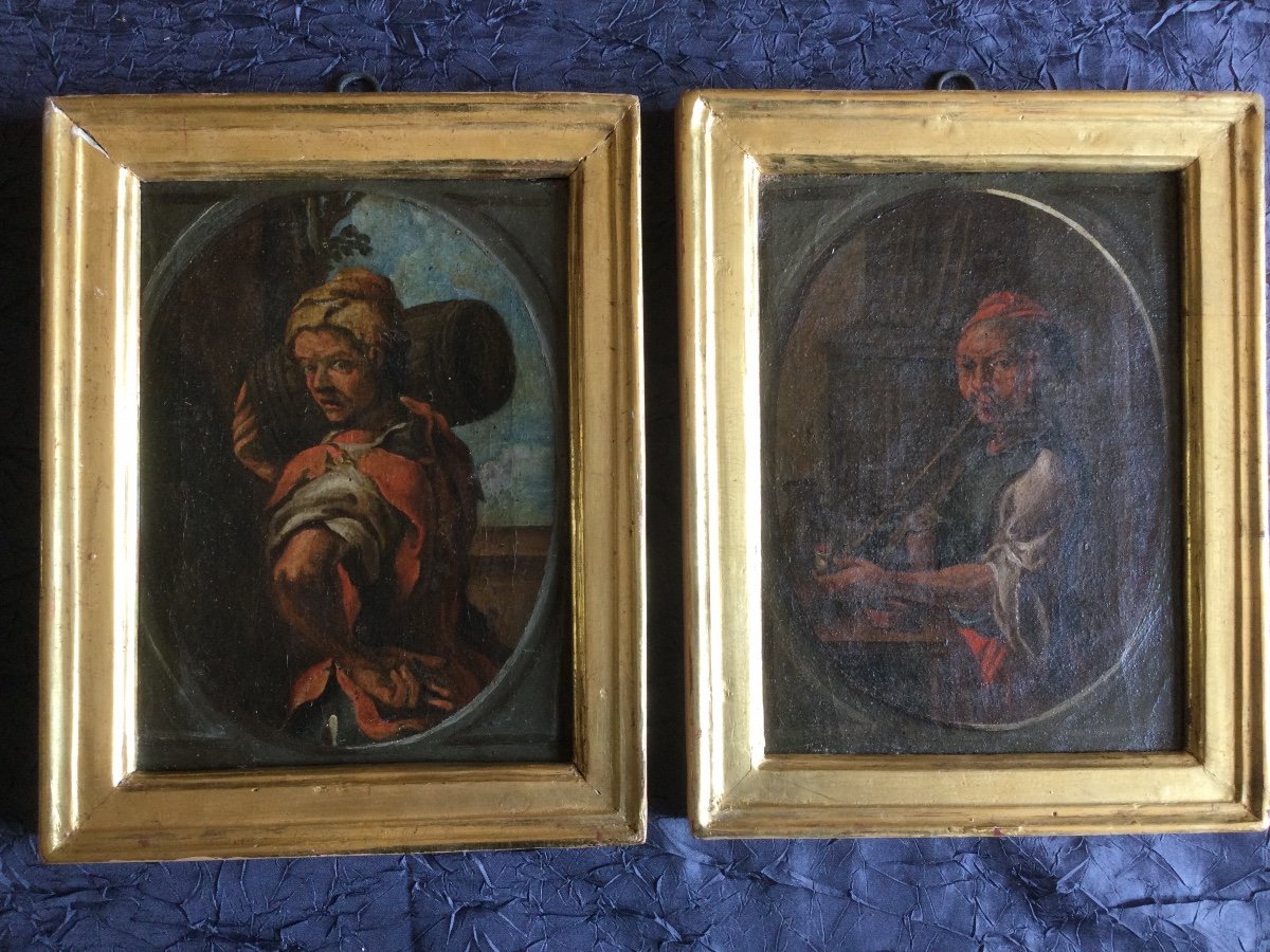 Pair Of 18th Century Paintings