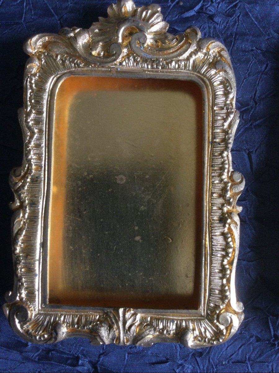 Pair Of Gilt Bronze Frame Louis XV Style-photo-3