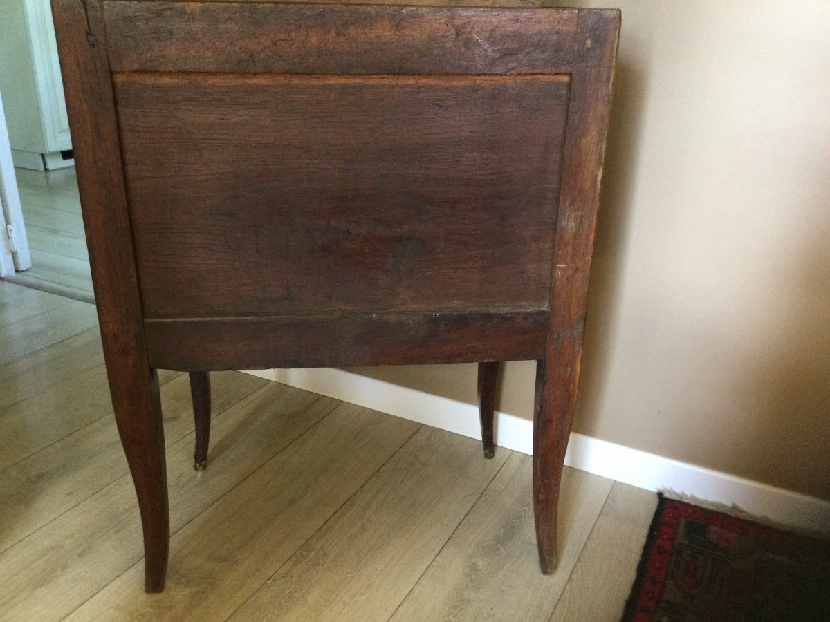 Commode D’entre deux Estampillé Lardin époque Louis XV avec jurande-photo-6