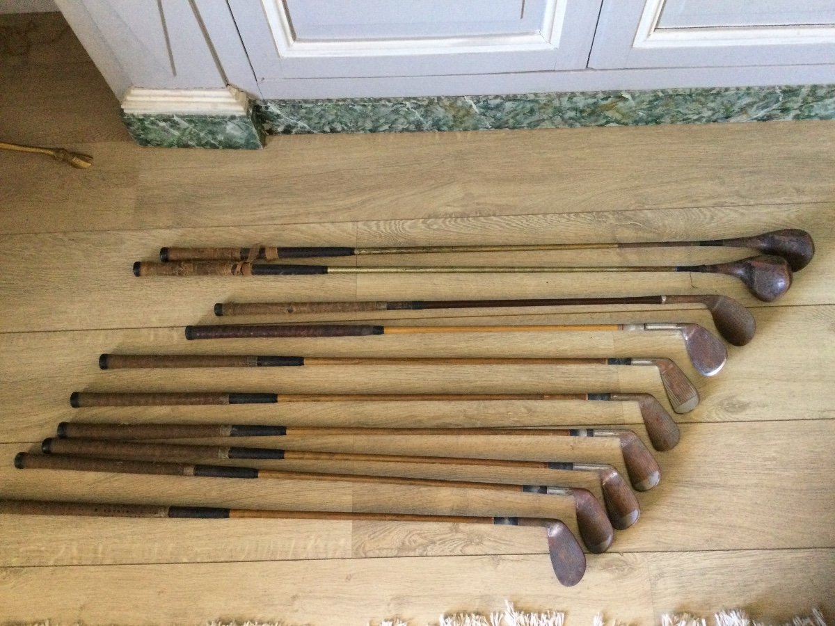 Collection De 10 Clubs De Golf 