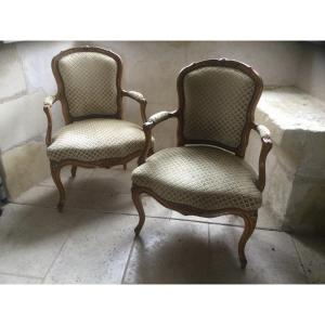 Pair Of Large Convertible Louis XV Period Parisian Work